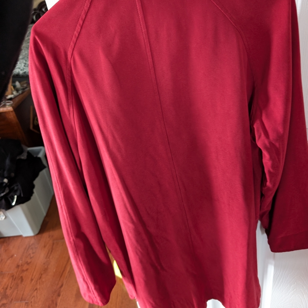 London Fog Women's Red Jacket - Picture 3 of 8